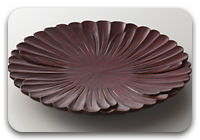 銘々皿牡丹乾口